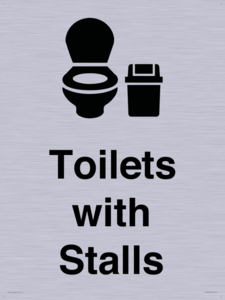 Toilets: Stalls with Sanitary Bin